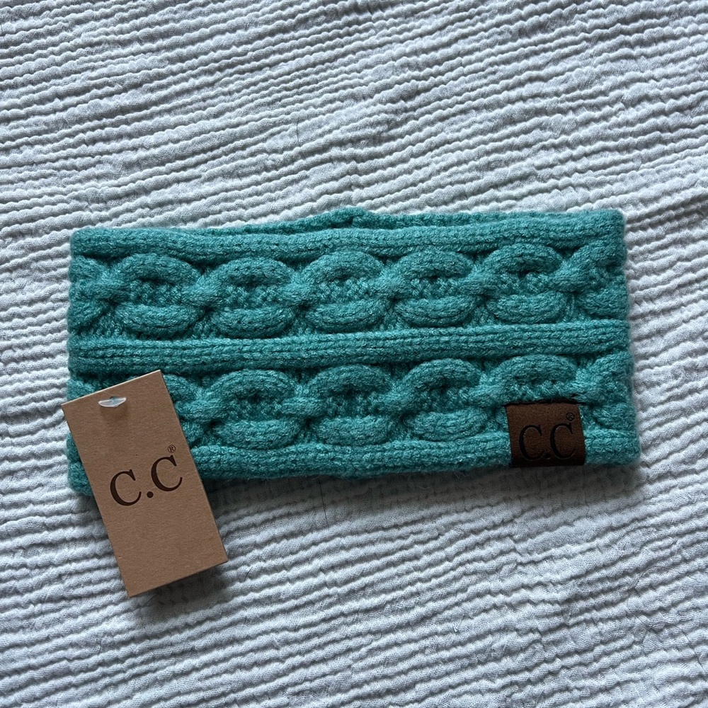 NWT Teal C.C. Headband Ear Warmer